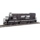 EMD GP15-1 - Standard DC -- Norfolk Southern (black, white), HO, WalthersTrainline 2504