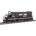 EMD GP15-1 - Standard DC -- Norfolk Southern (black, white), HO, WalthersTrainline 2504