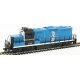 EMD GP9M - Standard DC -- Boston & Maine 1754 (blue, black, white), HO, WalthersTrainline 451