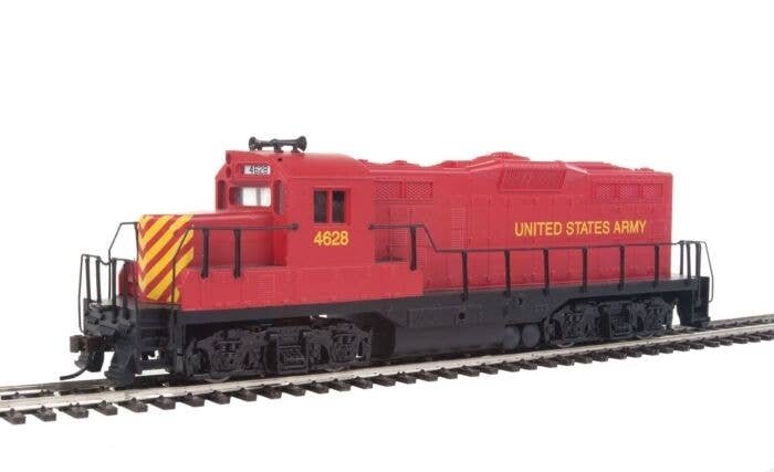 EMD GP9M - Standard DC -- United States Army 4628, HO, WalthersTrainline 458