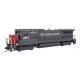 GE Dash 8-40B - Standard DC -- Southern Pacific(TM) 8017 (gray, red, white large SP on nose), HO, WalthersMainline 9572