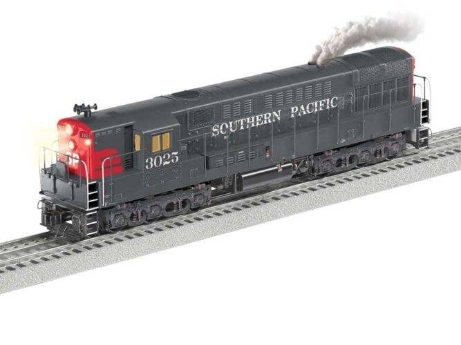 H24-66 Trainmaster - 3-Rail - Legacy Sound, Smoke & Control -- Southern Pacific 3025 (gray, red), O, Lionel 2533721