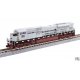 EMD SD70ACU - DCC -- Canadian Pacific 7022 (Military Heritage, Navy, gray, black, maroon, yello, N, Kato USA Inc 1768543DCC