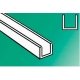 14` Styrene Channel -- .100` .25cm pkg(4), ALL, Evergreen Scale Models 263