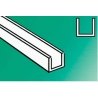 14` Styrene Channel -- .156` .40cm pkg(4), ALL, Evergreen Scale Models 265