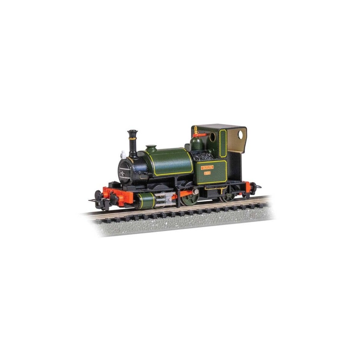 Fletcher, Jennings & Co. 0-4-2ST - Standard DC -- Talyllyn Railway (green, black), HOn30, Bachmann Industries 59103