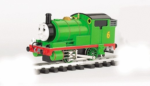 Percy the Small Engine w/Moving Eyes - Thomas & Friends(TM) -- 6 (green), G, Bachmann Industries 91402