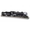 USRA Light 4-6-2 Pacific - Standard DC -- Atlantic Coast Line 1528 (black, graphite, white), HO, Bachmann Industries 52902