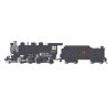 Baldwin 2-6-2 Prairie with Smoke - Standard DC -- Chicago, Burlington & Quincy 2121 (black, , HO, Bachmann Industries 51508