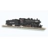 Baldwin 2-8-0 Consolidation - Sound and DCC -- Union Pacific 414 (black, graphite), N, Bachmann Industries 51356
