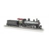 Baldwin 4-6-0 - Standard DC -- Texas & Pacific 316 (black, graphite, gray, tuscan), HO, Bachmann Industries 52205