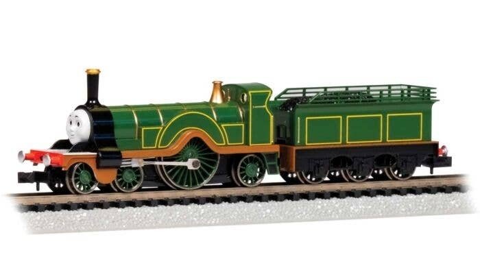 Thomas & Friends(TM) - Standard DC -- Emily (green), N, Bachmann Industries 58795