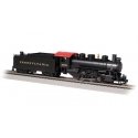 USRA 0-6-0 with Short-Haul Tender - Standard DC -- Pennsylvania Railroad 2402 (black), HO, Bachmann Industries 50410