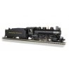 Baldwin 2-6-2 Prairie with Smoke - Standard DC -- Northern Pacific 2463 (black, graphite), HO, Bachmann Industries 51532
