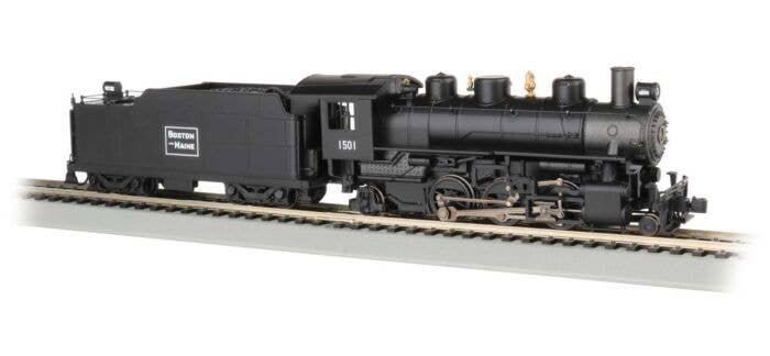 Baldwin 2-6-2 Prairie with Smoke - Standard DC -- Boston & Maine 1501, HO, Bachmann Industries 51530