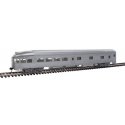 85′ Budd Observation - Ready To Run -- Painted, Unlettered (silver), HO, WalthersMainline 30350