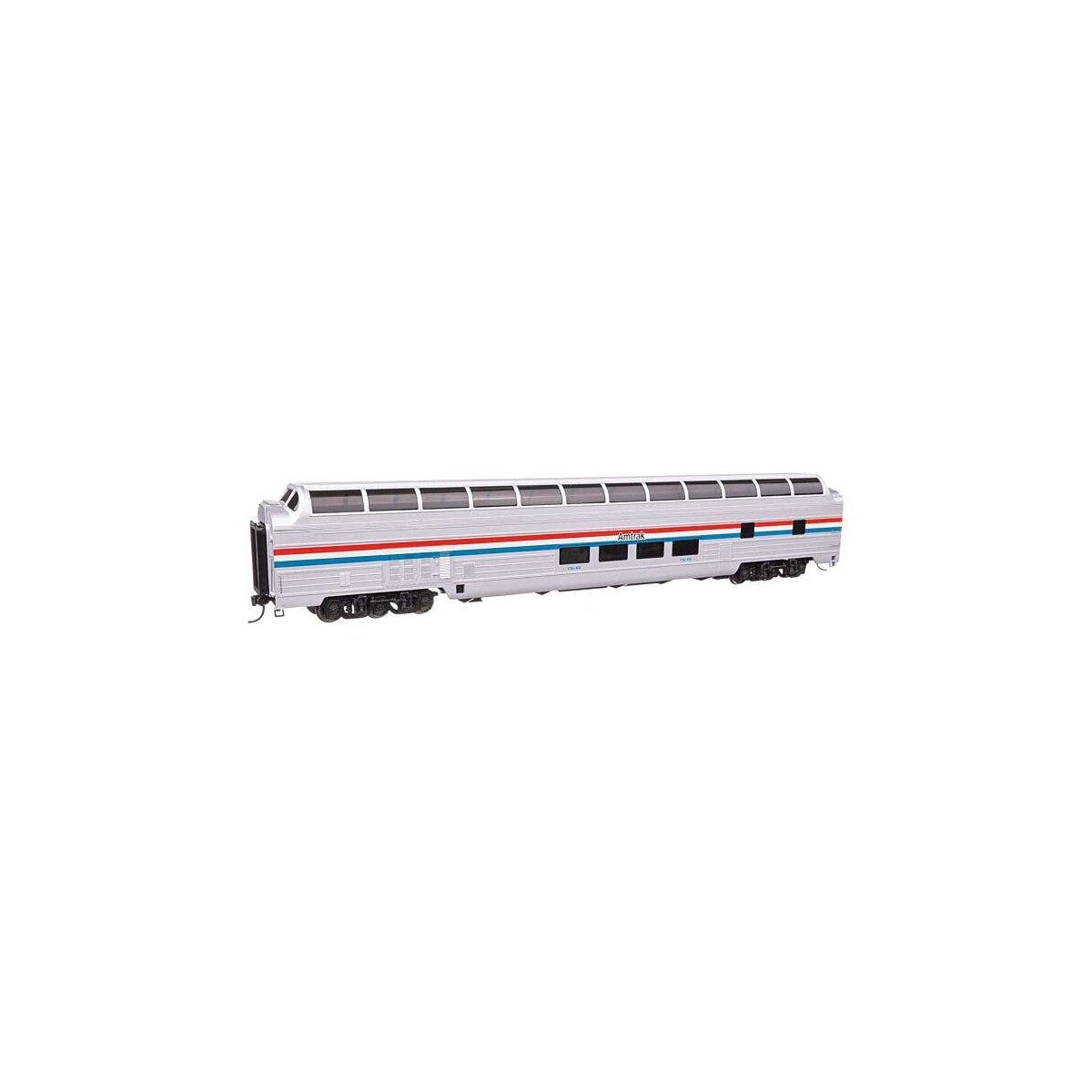 85′ Budd Great Dome - Ready to Run -- Amtrak(R) (Phase III with Decal), HO, WalthersProto 13600