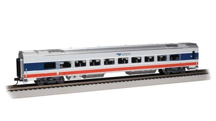 Siemens Venture Coach - Amtrak Version - Ready to Run -- Amtrak 4015 (Midwest Scheme silver,, HO, Bachmann Industries 74504