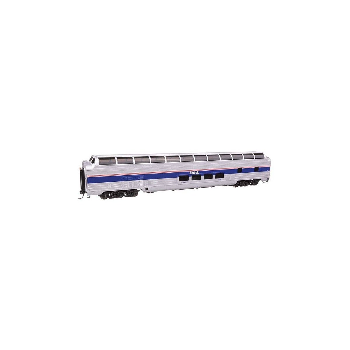 85′ Budd Great Dome - Ready to Run -- Amtrak(R) Ph IV w/Decal, HO, WalthersProto 13602