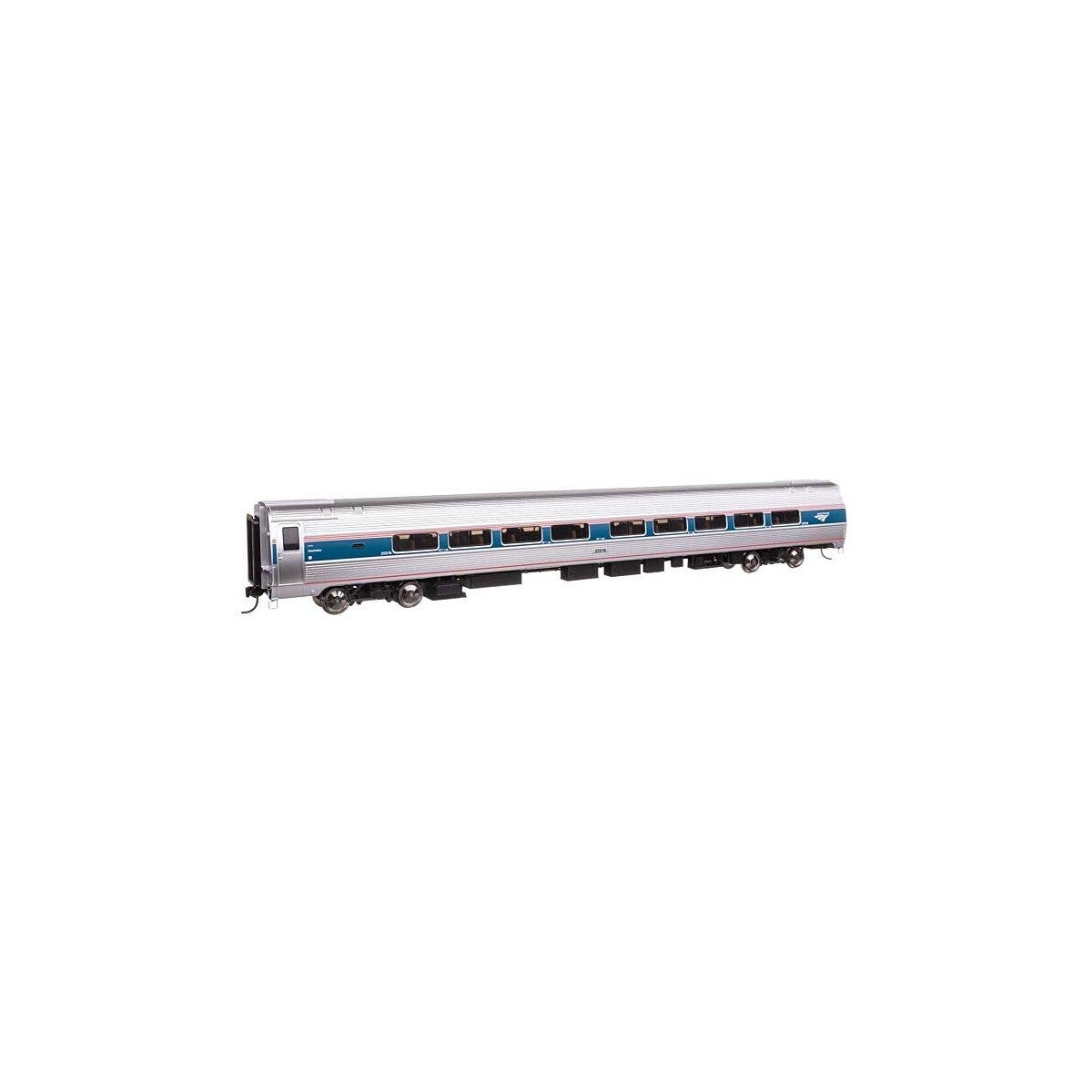 85′ Amfleet II 59-Seat Coach - Ready to Run -- Amtrak(R) Phase VI 25016, HO, WalthersProto 11227