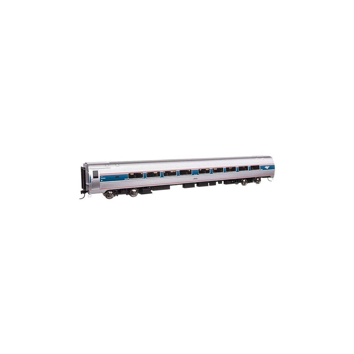 85′ Amfleet II 59-Seat Coach - Ready to Run -- Amtrak(R) Phase VI 25020, HO, WalthersProto 11228