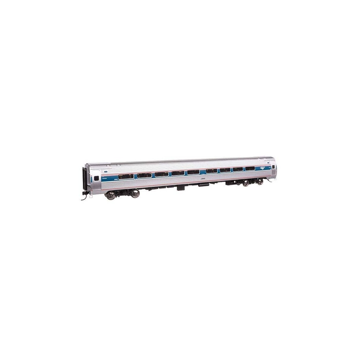 85′ Amfleet I 84-Seat Coach - Ready To Run -- Amtrak(R) Phase VI 21640, HO, WalthersProto 11213