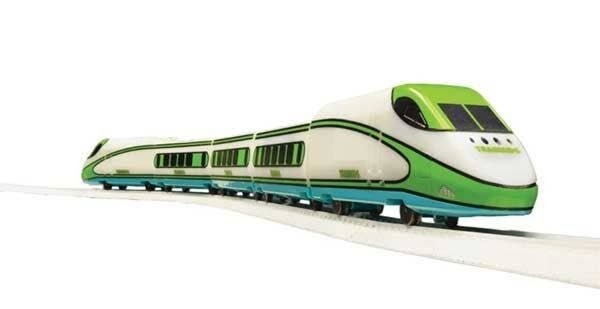 Battery-Powered Passenger Train Set - Trainkids - Sound & Remote Control -- Glow in , HO, Atlas Model Railroad Co. 15000100