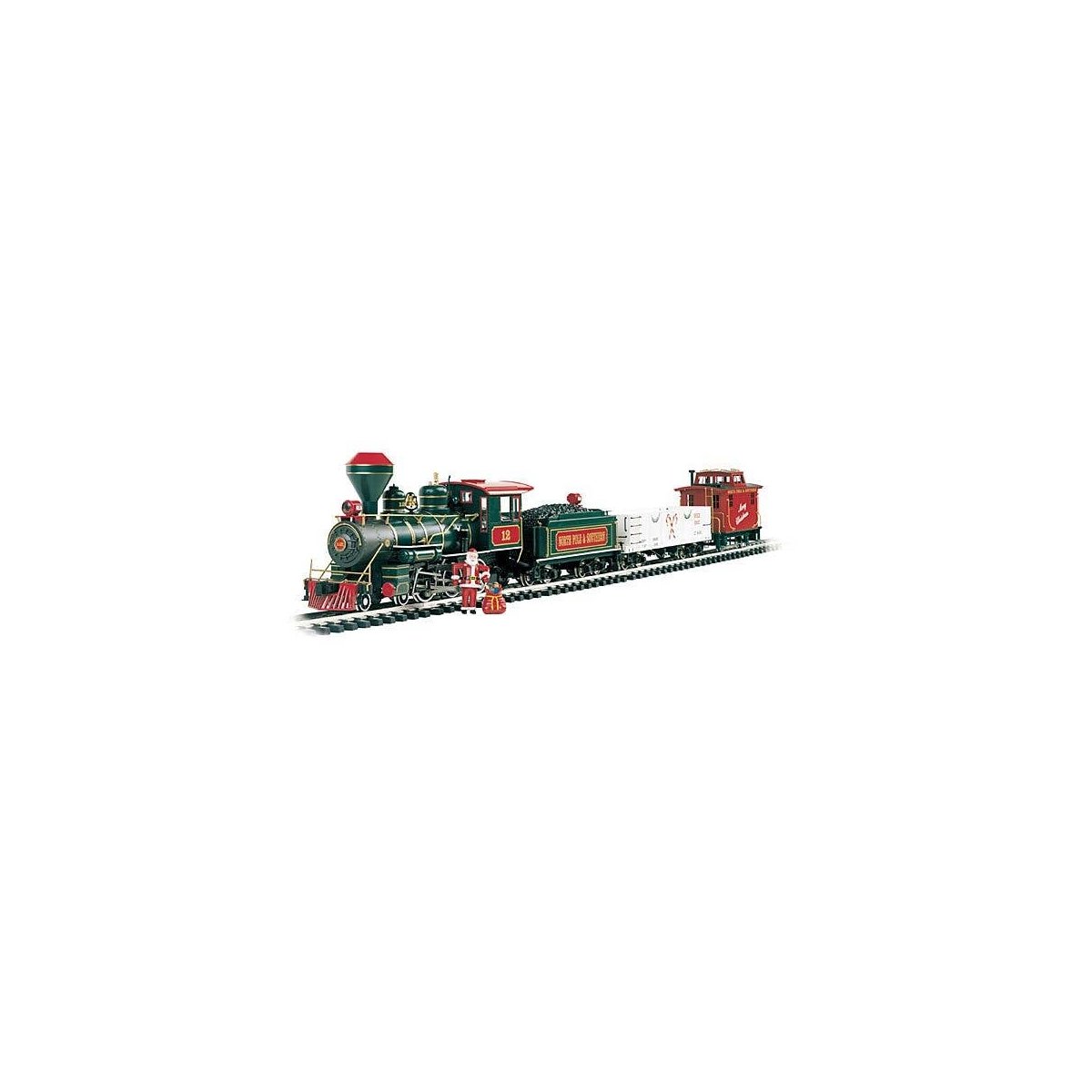 The Night Before Christmas Train Set -- North Pole & Southern, G, Bachmann Industries 90037
