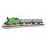 Percy and the Troublesome Trucks - Standard DC - Thomas & Friends(TM) -- Percy, 2 Cars, 3 Car, N, Bachmann Industries 24030