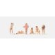 Nude Women Sunbathers -- Set 2 pkg(6), HO, Merten 212527