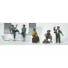 Scenic Accents(R) Figurines -- Hobos pkg(6), HO, Woodland Scenics 1860