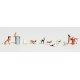 Scenic Accents(R) Animals -- Dogs & Cats pkg(11), HO, Woodland Scenics 1841