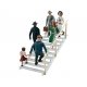 Scenic Accents(R) -- Taking the Stairs pkg(6), HO, Woodland Scenics 1954