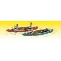Scenic Accents(R) -- Canoers pkg(6), N, Woodland Scenics 2200