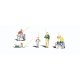 Scenic Accents(R) Figures -- Gone Fishing pkg(6), O, Woodland Scenics 2751