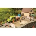 Road Construction/Works -- 6 Figures, Barricades, Tools, HO, Noch Gmbh & Co 16262