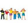 Pedestrians -- Children, pkg(6), O, Preiser Kg 65356