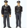 Emergency -- Post-War German Police w/Blue Uniform pkg(2), G, Preiser Kg 44909