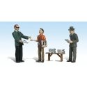 Scenic Accents(R) Figures -- Ned′s Newsstand, G, Woodland Scenics 2559