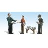 Scenic Accents(R) Figures -- Ned′s Newsstand, G, Woodland Scenics 2559