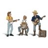 Scenic Accents(R) Figures -- Pickin` and Grinnin`, G, Woodland Scenics 2546