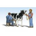 Scenic Accents(R) Figures -- Milkin′ Ol Bessie, G, Woodland Scenics 2553