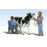 Scenic Accents(R) Figures -- Milkin′ Ol Bessie, G, Woodland Scenics 2553