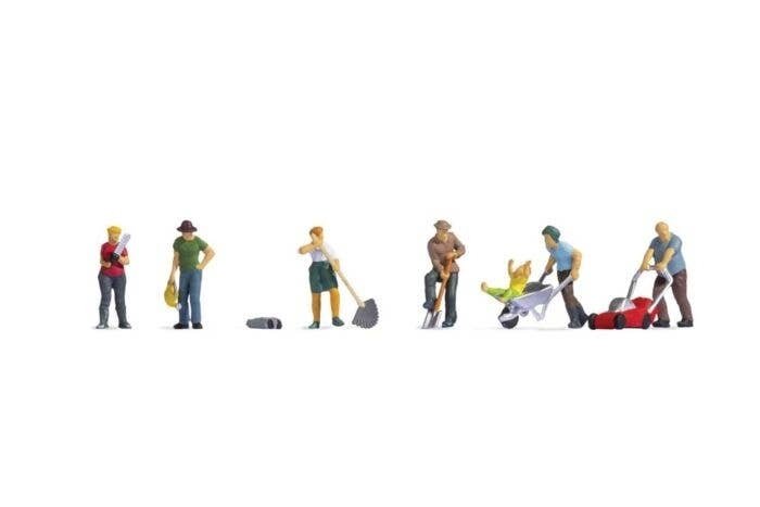 Gardening -- pkg(7), HO, Noch Gmbh & Co 15598