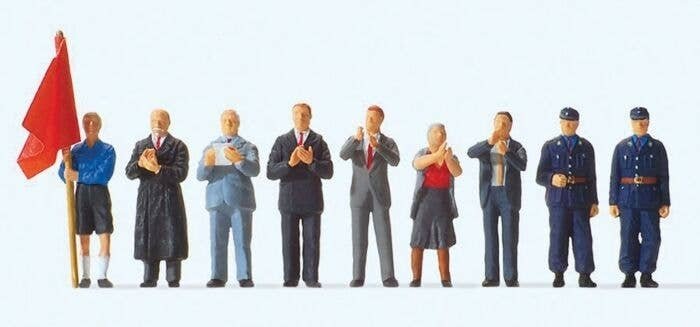 German Political Figures -- Ulbricht, Pieck, Grotewohl, HO, Preiser Kg 10585