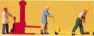 People Working -- Stock Workers, HO, Preiser Kg 10294