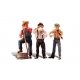 Scenic Accents(R) Figures -- Junior′s Jug Band, G, Woodland Scenics 2570