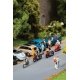 Motorcyclists -- 4 Bikes & 4 Riders, HO, Faller Gmbh 151669