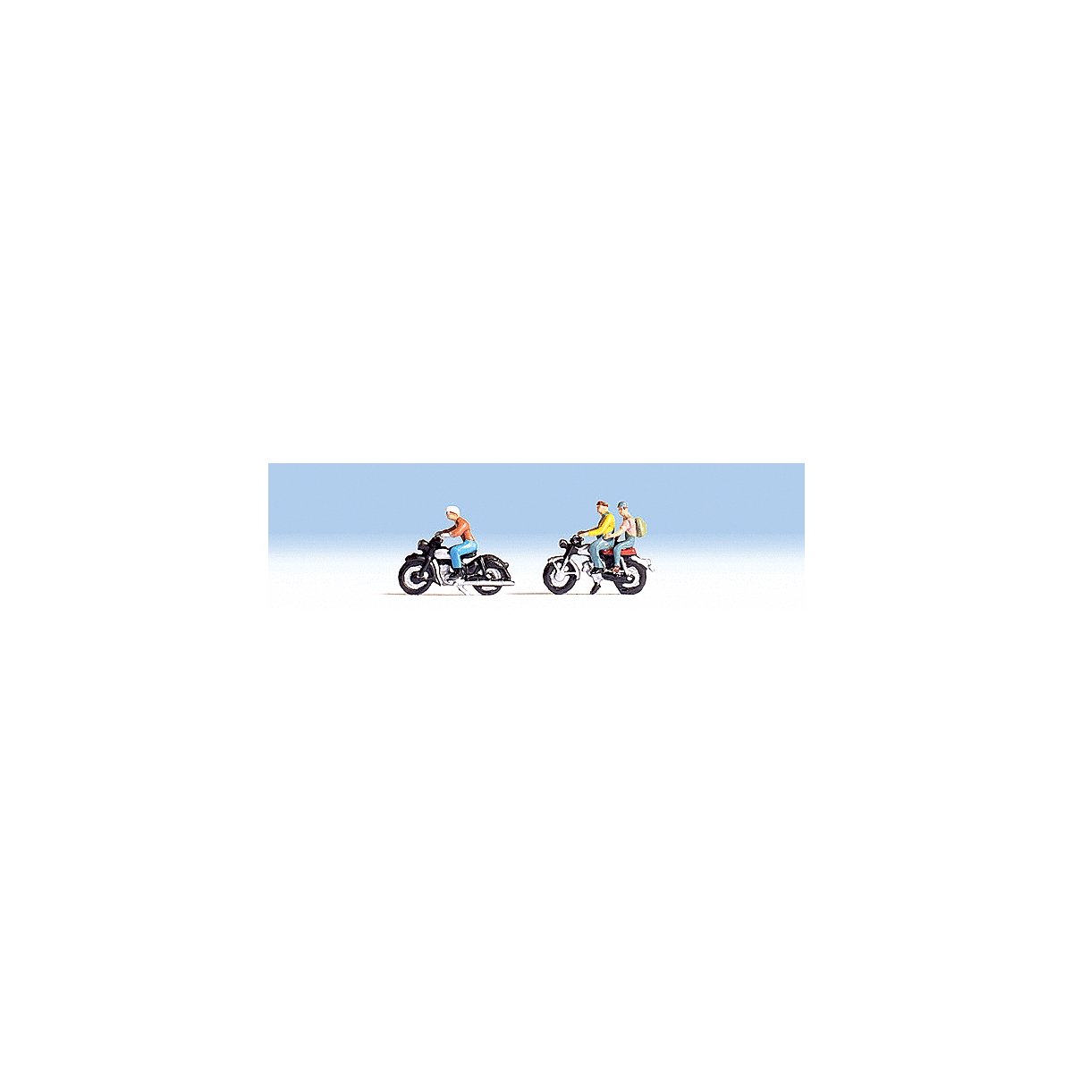Motorcyclists/Motorbikers -- 3 People & 2 Bikes Set 1, N, Noch Gmbh & Co 36904