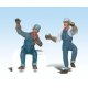 Scenic Accents(R) Figures -- Earl & Eddie Engineer, G, Woodland Scenics 2540